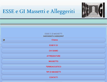 Tablet Screenshot of essegimassetti.com